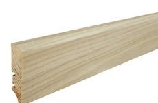 ПЛИНТУС НАПОЛЬНЫЙ P50 ДУБ MAT WHITE